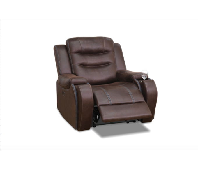 Scotty Power Reclining Chair Rustic Brown 